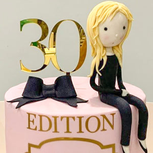 Double/Triple Digits Cake Topper