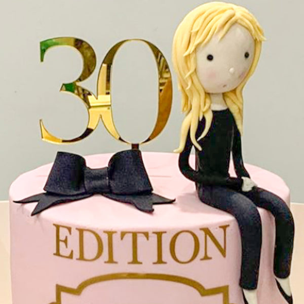 Double/Triple Digits Cake Topper
